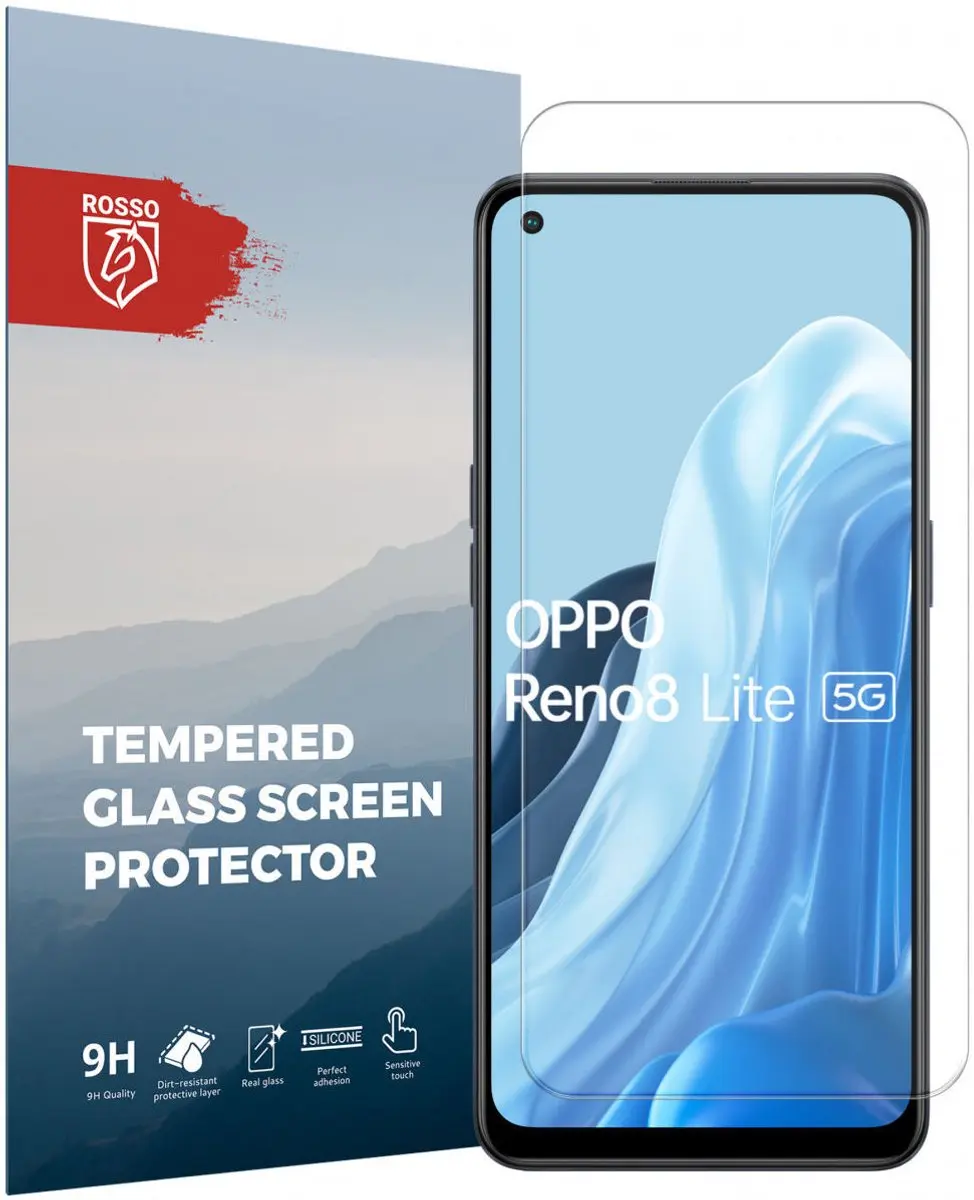 Rosso Oppo Reno 8 Lite 9H Tempered Glass Screen Protector