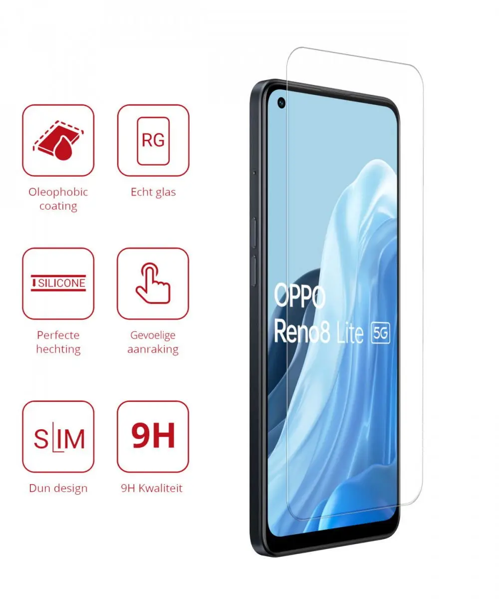 Rosso Oppo Reno 8 Lite 9H Tempered Glass - OnePlus Nord N20