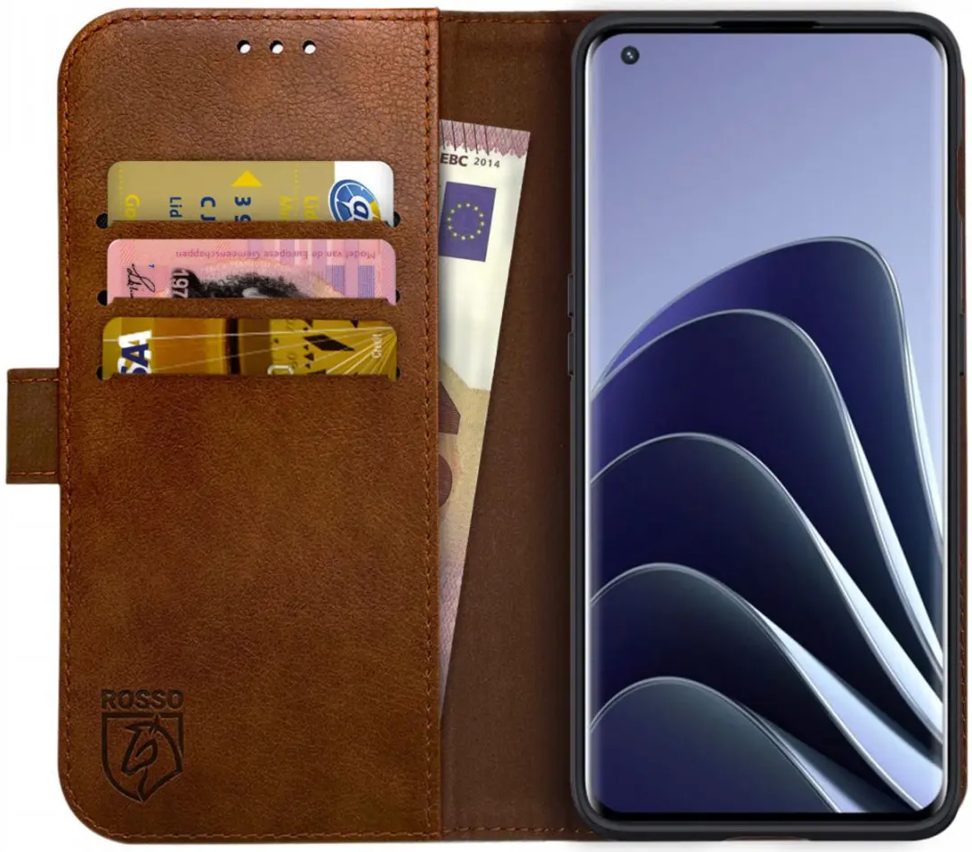 Rosso Element Book Case Wallet Hoesje Geschikt voor OnePlus 10 Pro