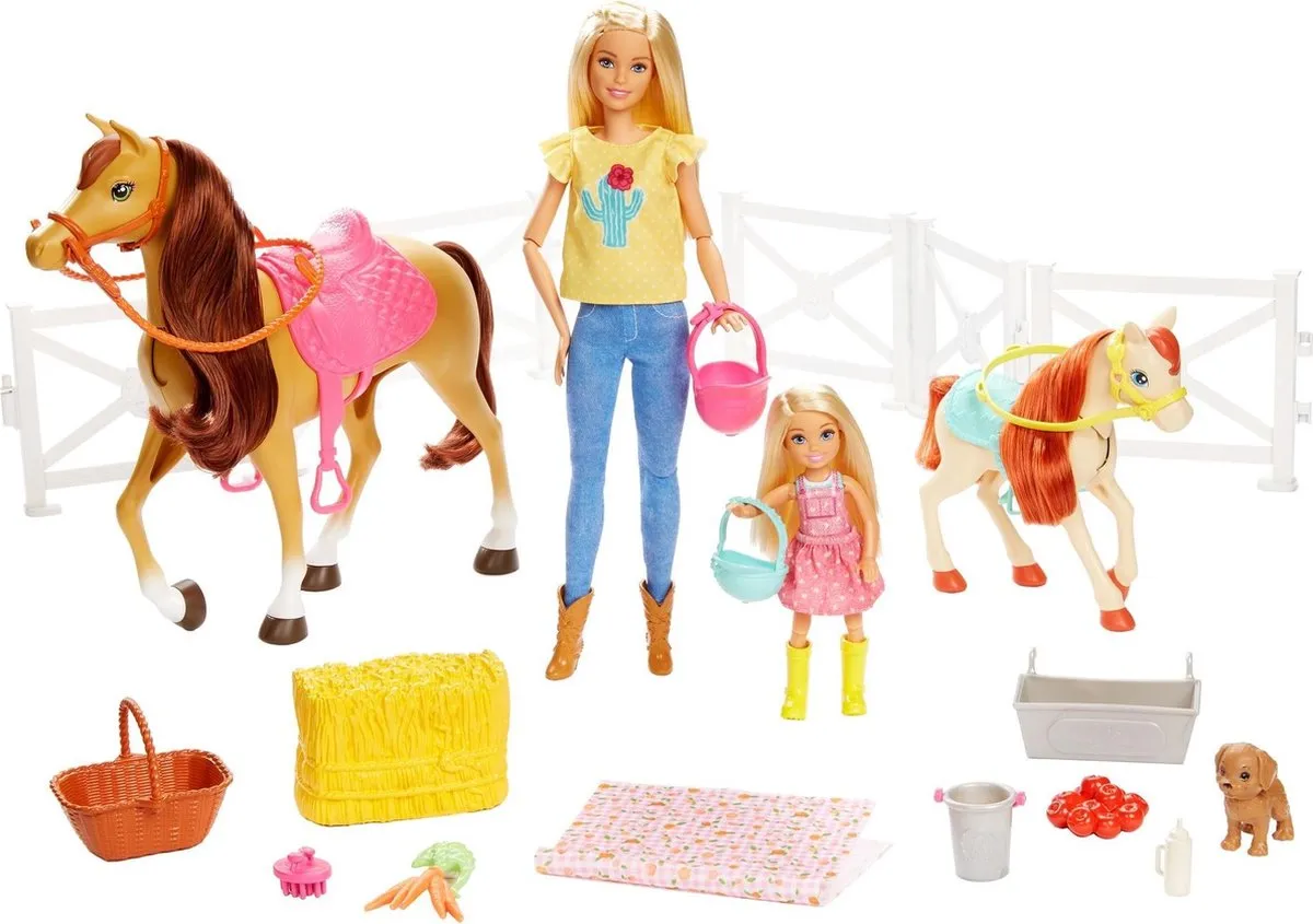 Barbie Paard & Pony FXH15