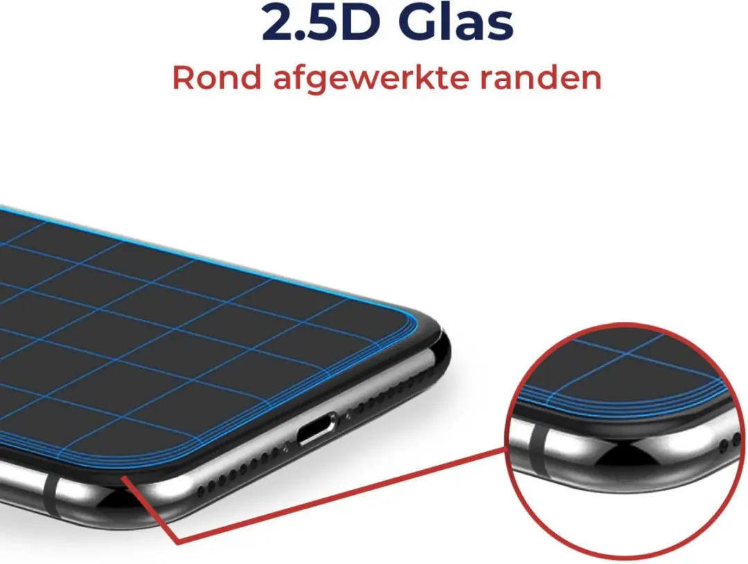 Rosso Privacy Screen Protector Samsung Galaxy S22 - 9H Glas - Anti Spy