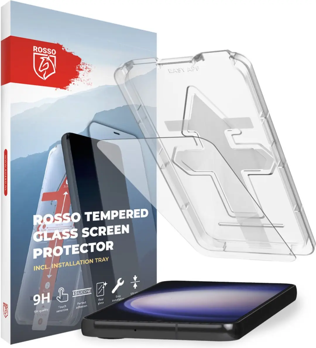 Rosso Screenprotector Geschikt voor Samsung Galaxy S23 Plus