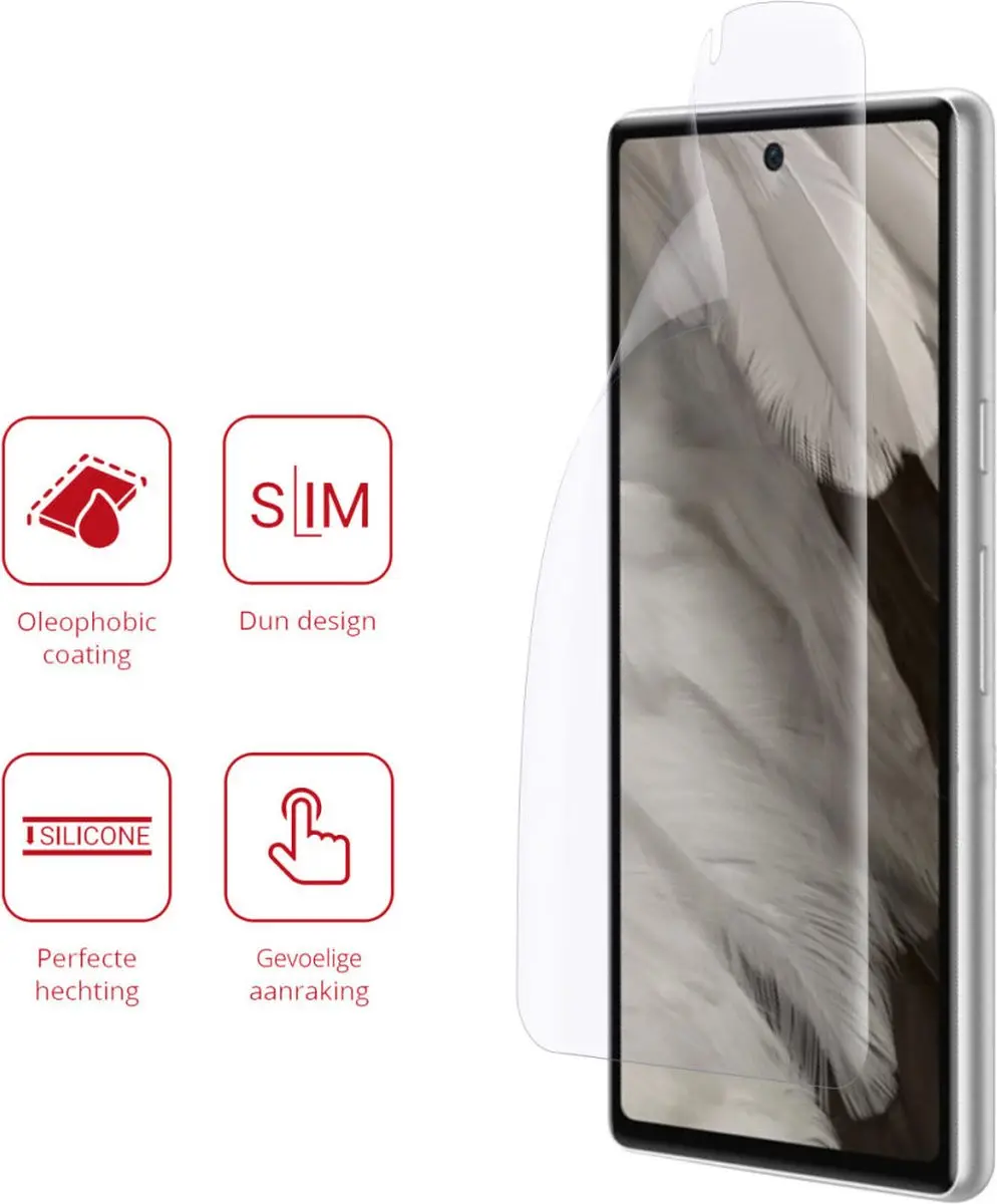 Rosso Screen Protector Ultra Clear 2 Stuks - Google Pixel 7a