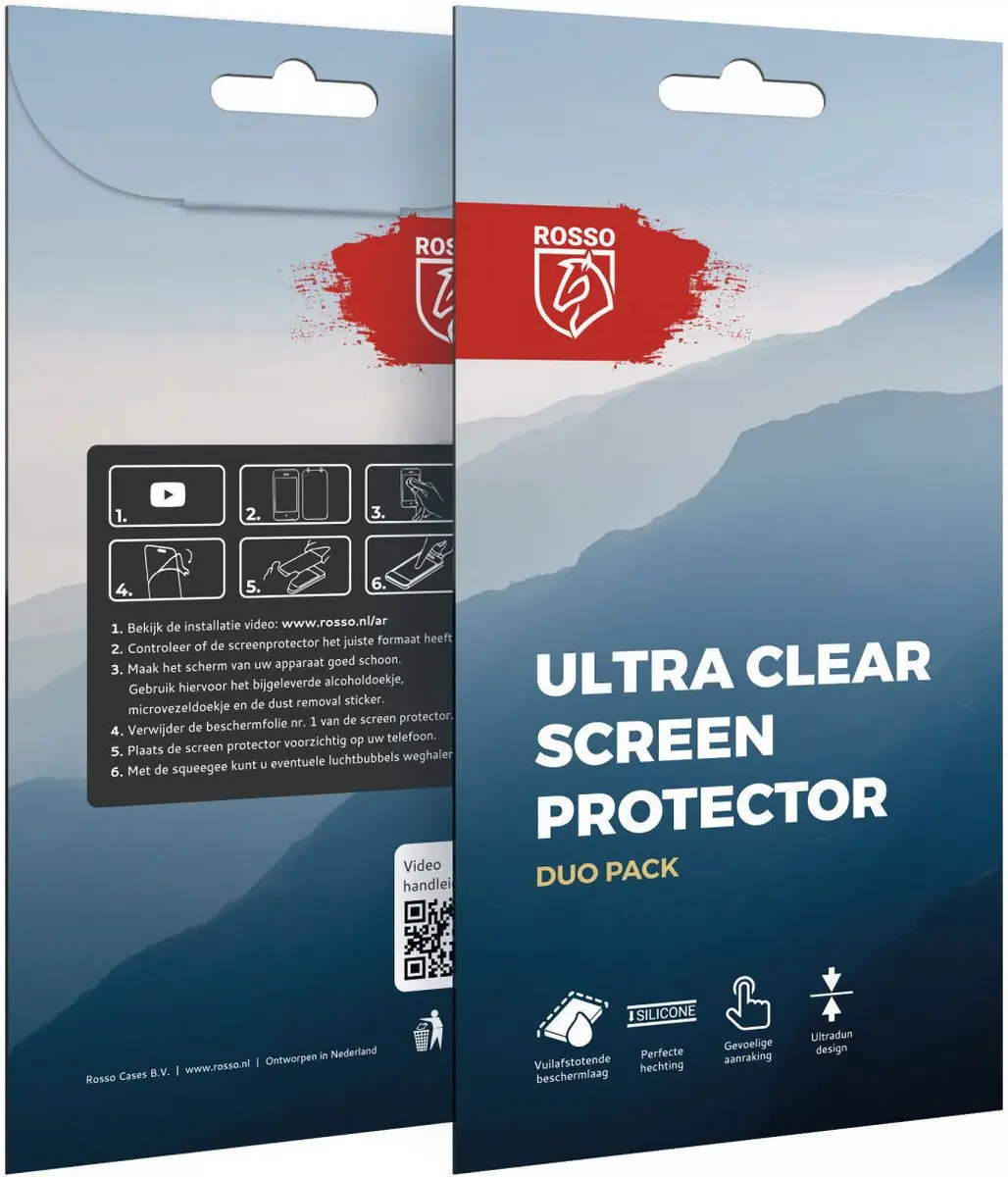 Rosso Screen Protector Ultra Clear 2 Stuks - Google Pixel 7a