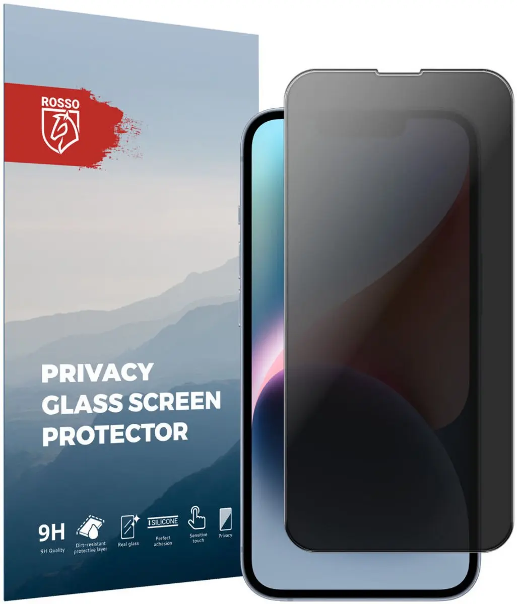 Rosso Privacy Screen Protector Geschikt voor de Apple iPhone 14