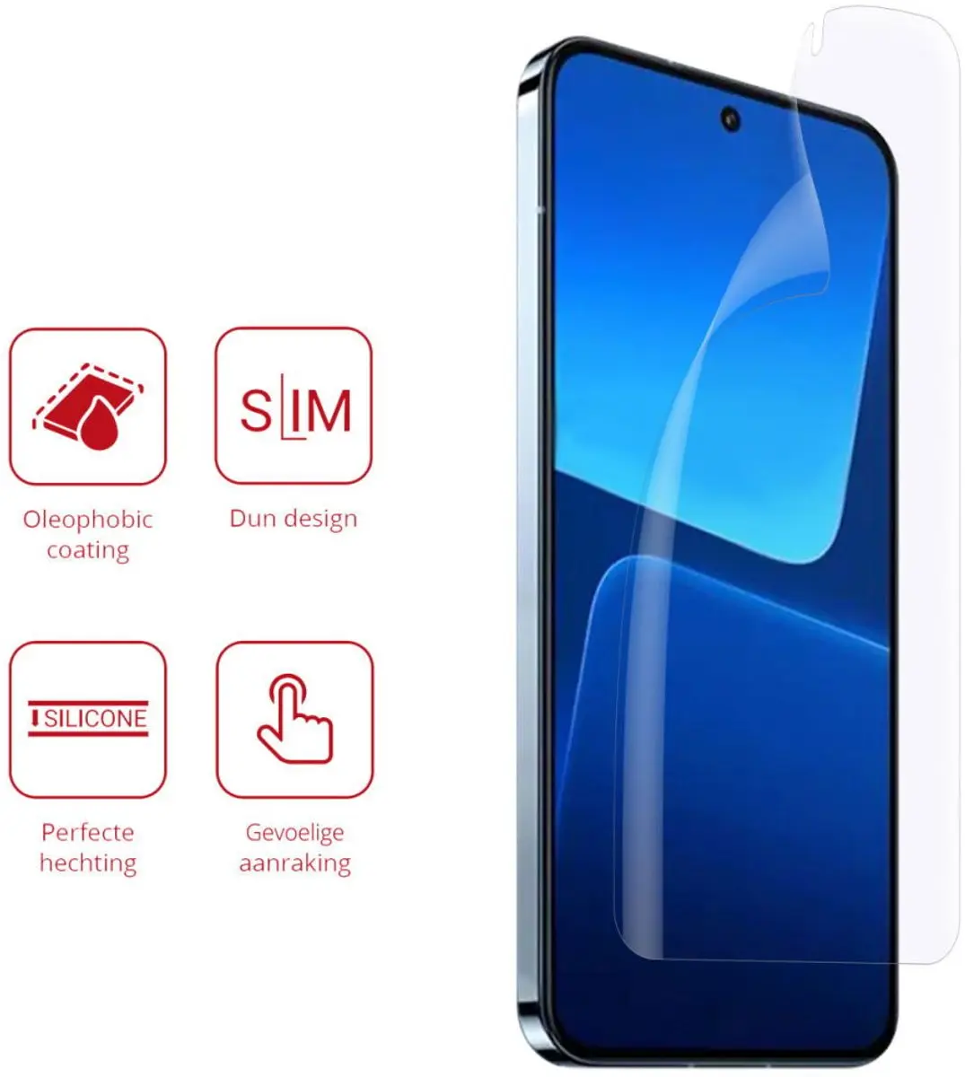 Rosso Screen Protector Ultra Clear voor Xiaomi 13 Pro - 2 Stuks