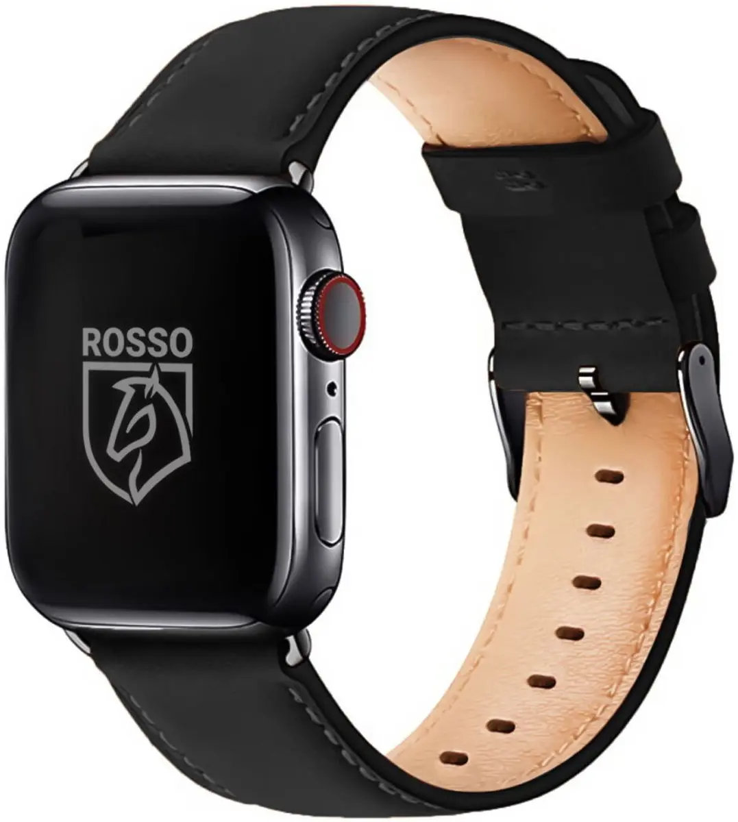 Rosso Deluxe Bandje van Echt Leer