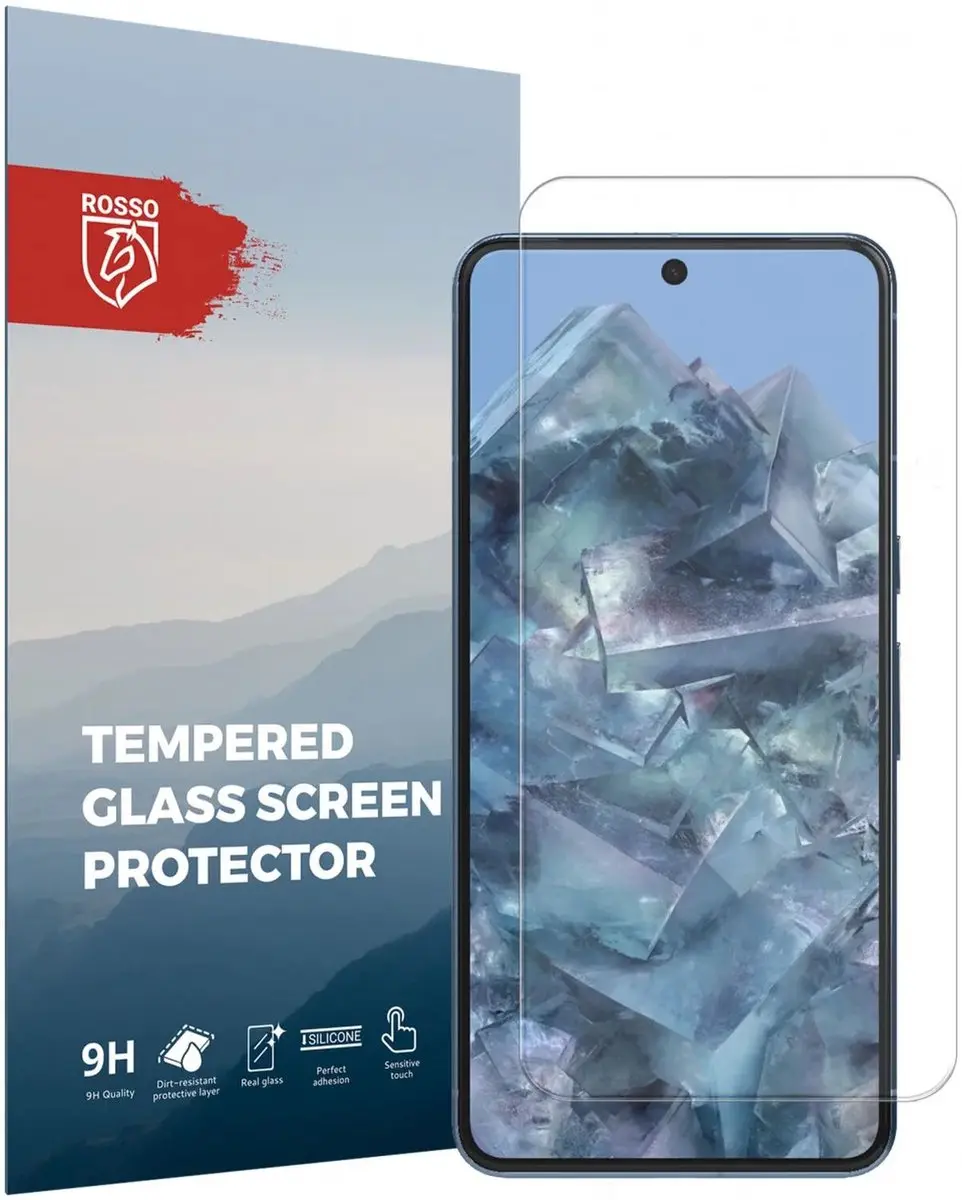 Rosso 9H Tempered Glass Screen Protector Geschikt voor Google Pixel 8 Pro