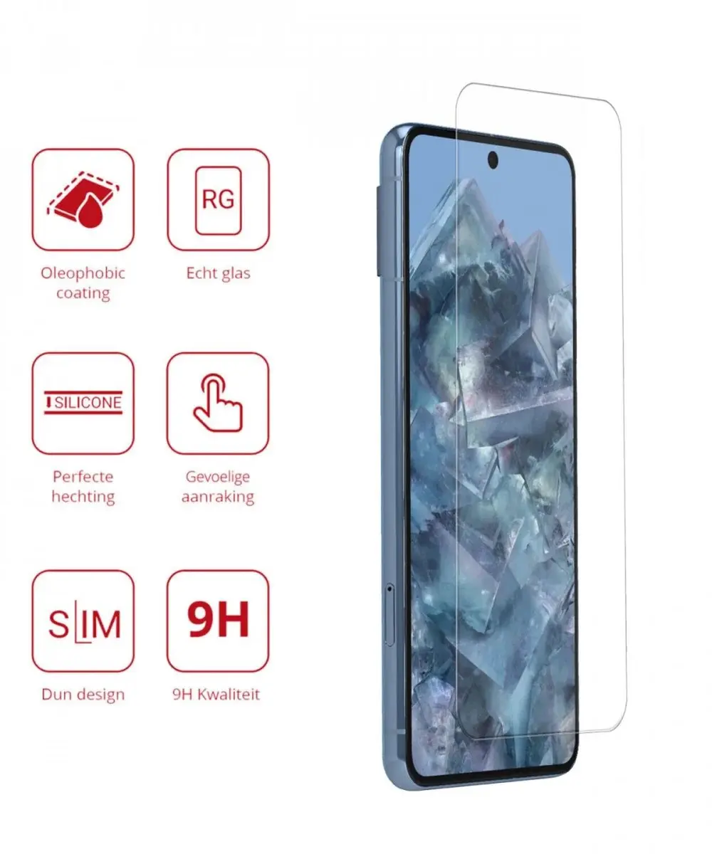 Rosso 9H Tempered Glass Screen Protector Google Pixel 8 Pro