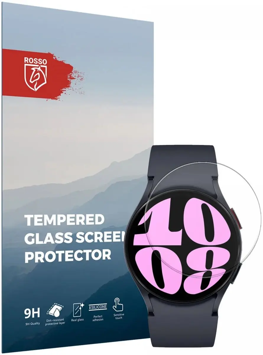Rosso Tempered Glass Screen Protector Geschikt voor Samsung Galaxy Watch 6 40MM