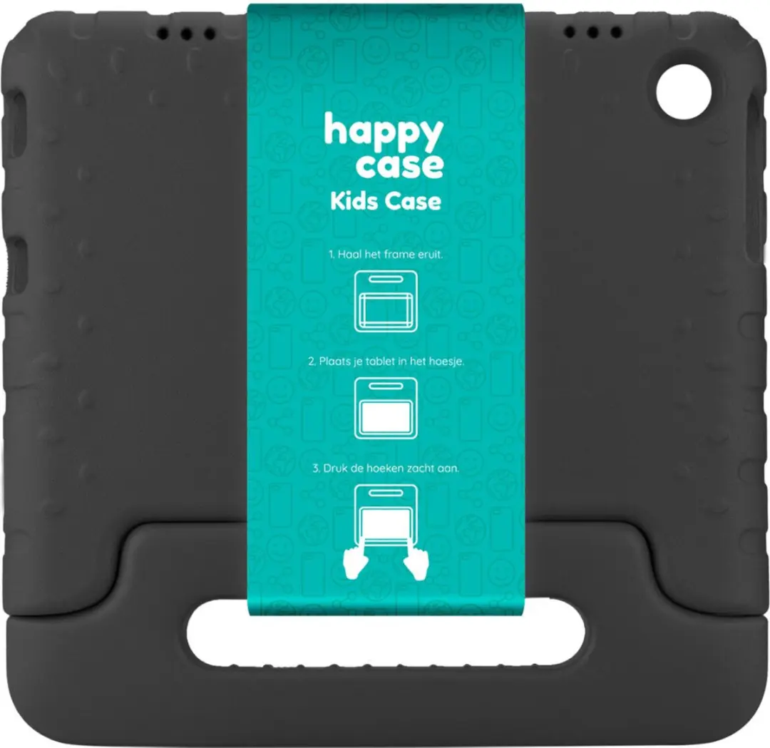 HappyCase Kinder Tablethoes Lenovo Tab M10 Gen 3 - Zwart - afbeelding 6 van 6