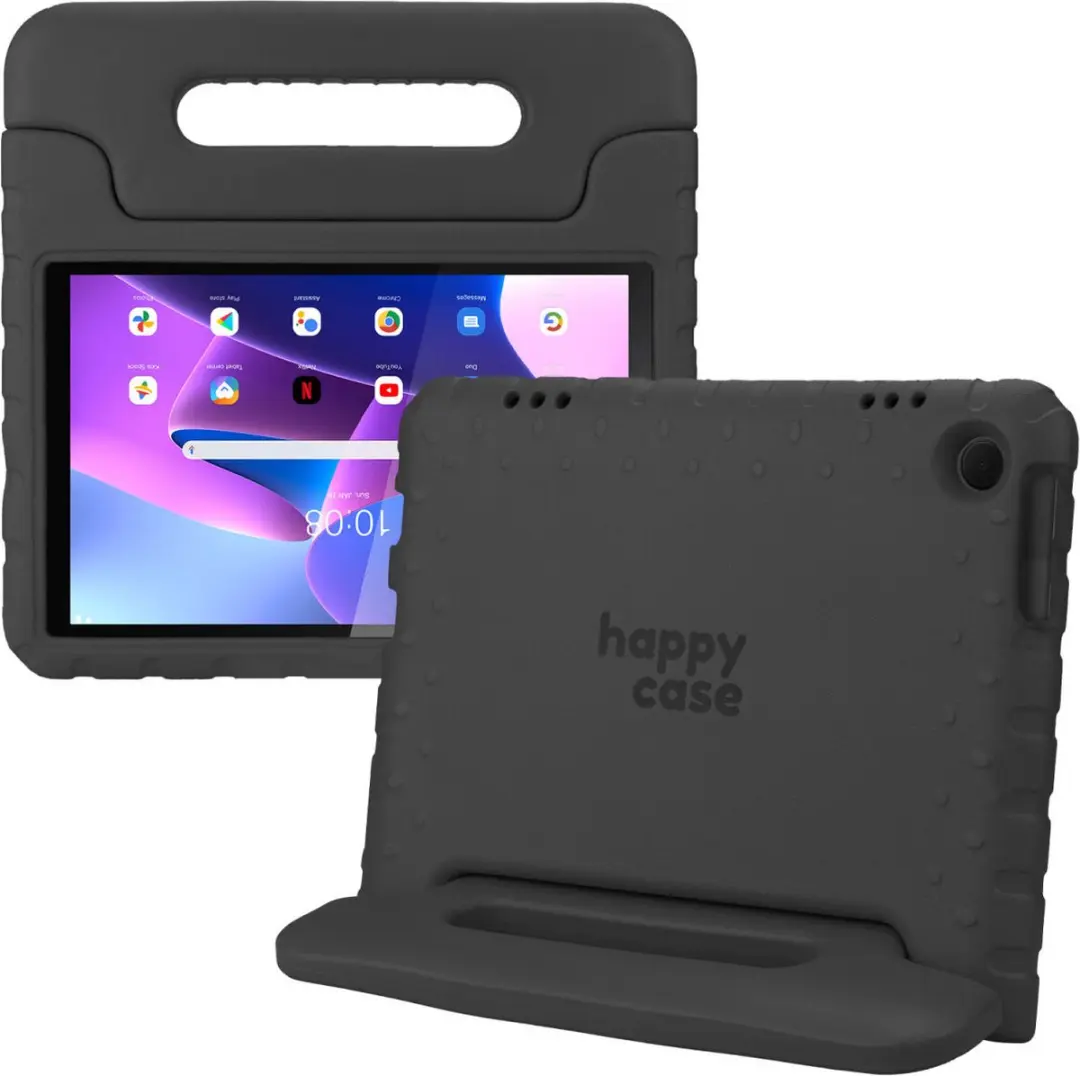 HappyCase Kinder Tablethoes Lenovo Tab M10 Gen 3 - Zwart
