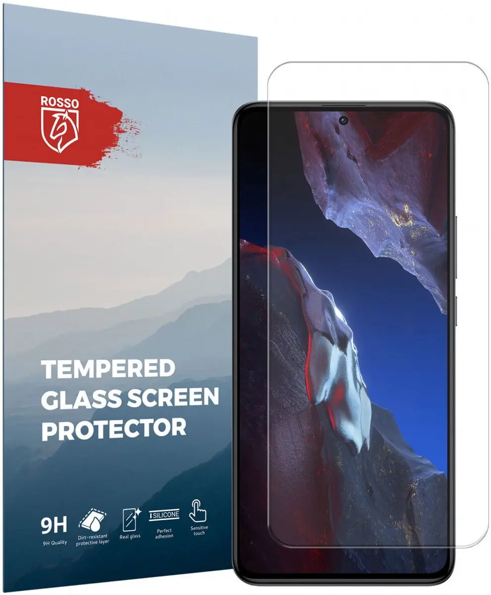 Rosso 9H Tempered Glass Screen Protector Geschikt voor Xiaomi Poco F5 Pro