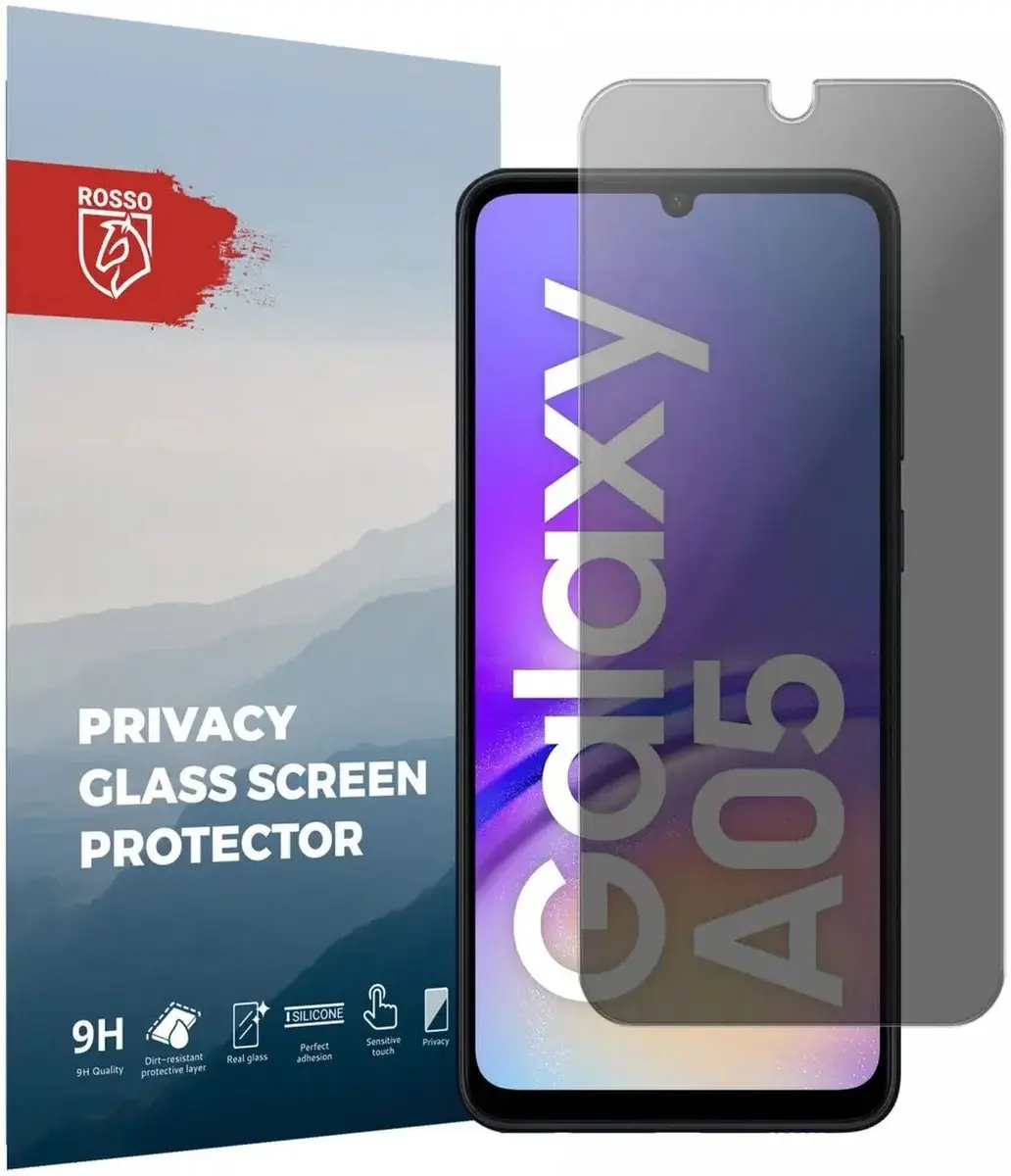 Rosso Privacy Screen Protector Geschikt voor de Samsung Galaxy A05