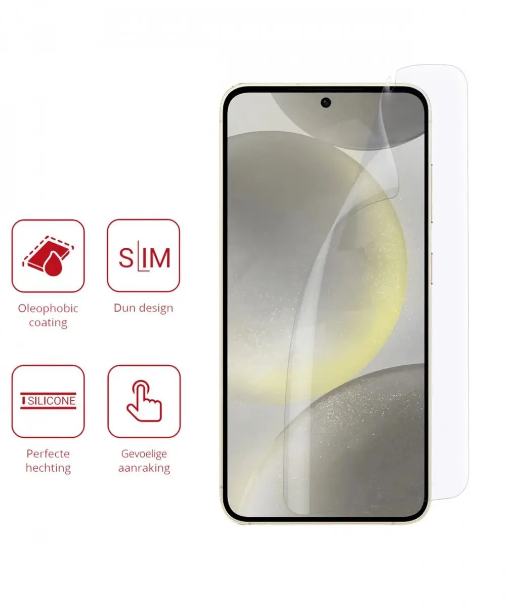 Rosso Screen Protector Ultra Clear - Samsung Galaxy S24 Plus - 2 Stuks
