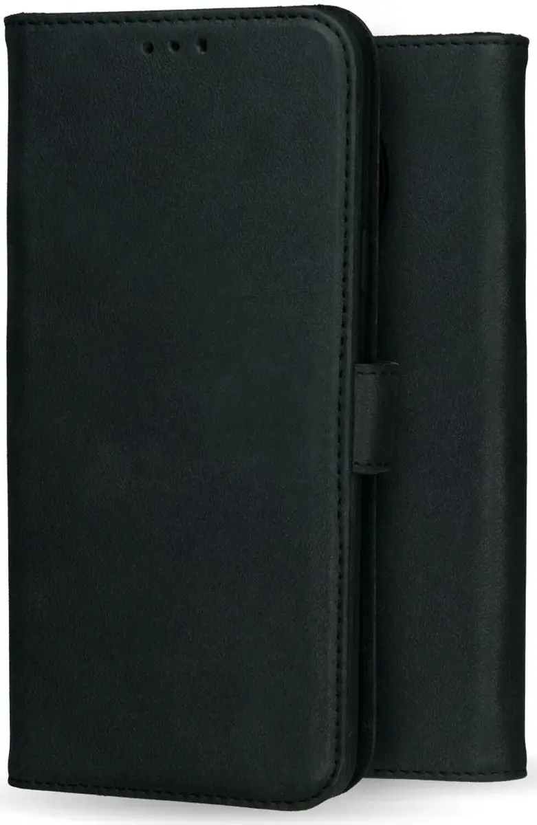 Rosso Deluxe Book Case OnePlus 12 - 3 Pasjes - Zwart