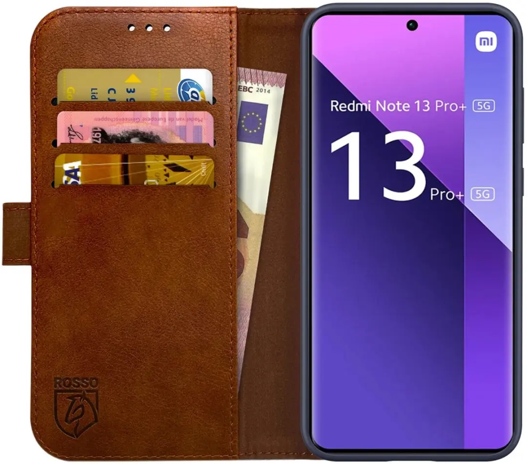 Rosso Element Hoesje Geschikt voor Xiaomi Redmi Note 13 Pro Plus