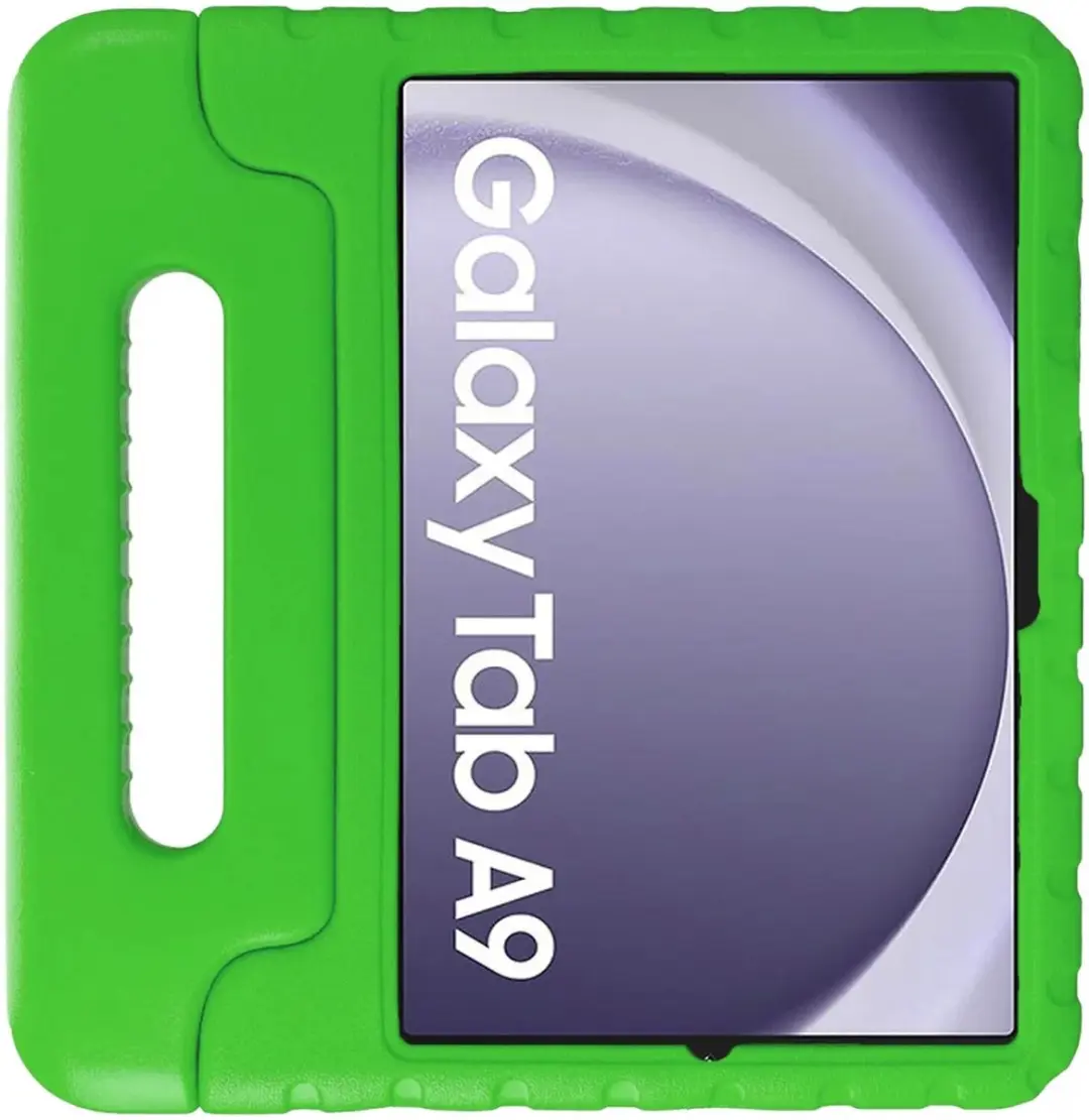 HappyCase Kinder Tablethoes Samsung Galaxy Tab A9 - Groen