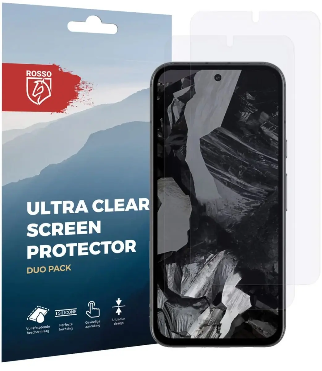 Rosso Screen Protector Ultra Clear 2 Stuks - Google Pixel 8a