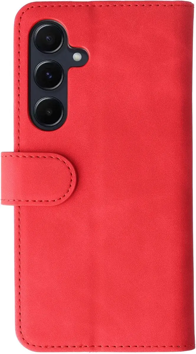 Rosso Element Wallet Book Case 183512 - Samsung Galaxy A55 - Rood