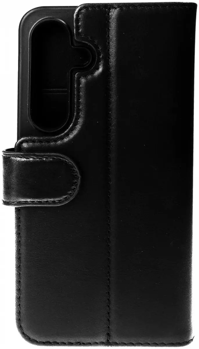 Rosso Elite 183521 Hoesje Samsung Galaxy S23 FE - MagSafe - Echt Leer Zwart - afbeelding 6 van 6