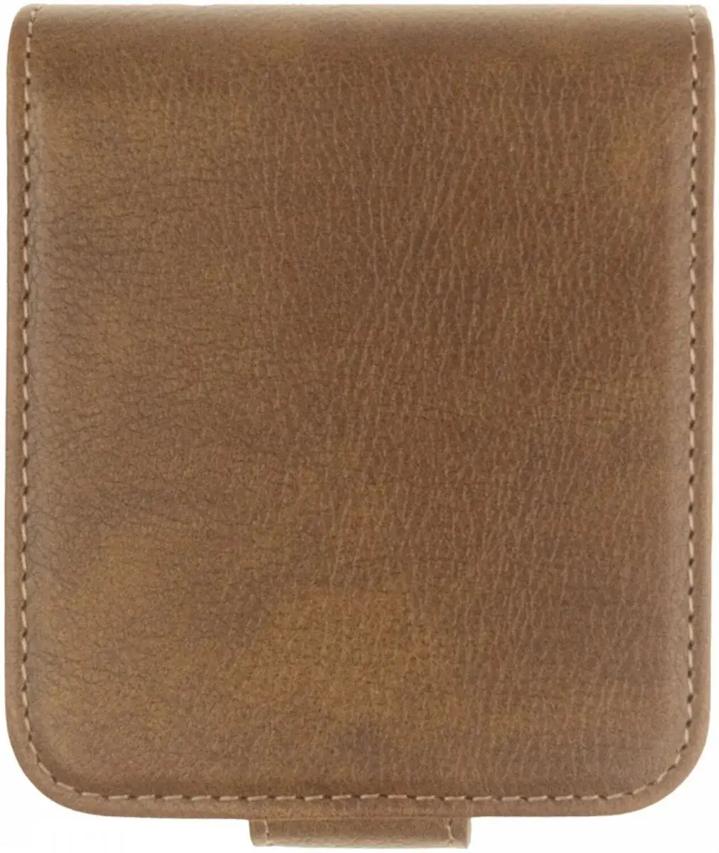 Rosso Element 190046 Hoesje - Samsung Galaxy Z Flip 6/7 FE - Bruin - afbeelding 6 van 6