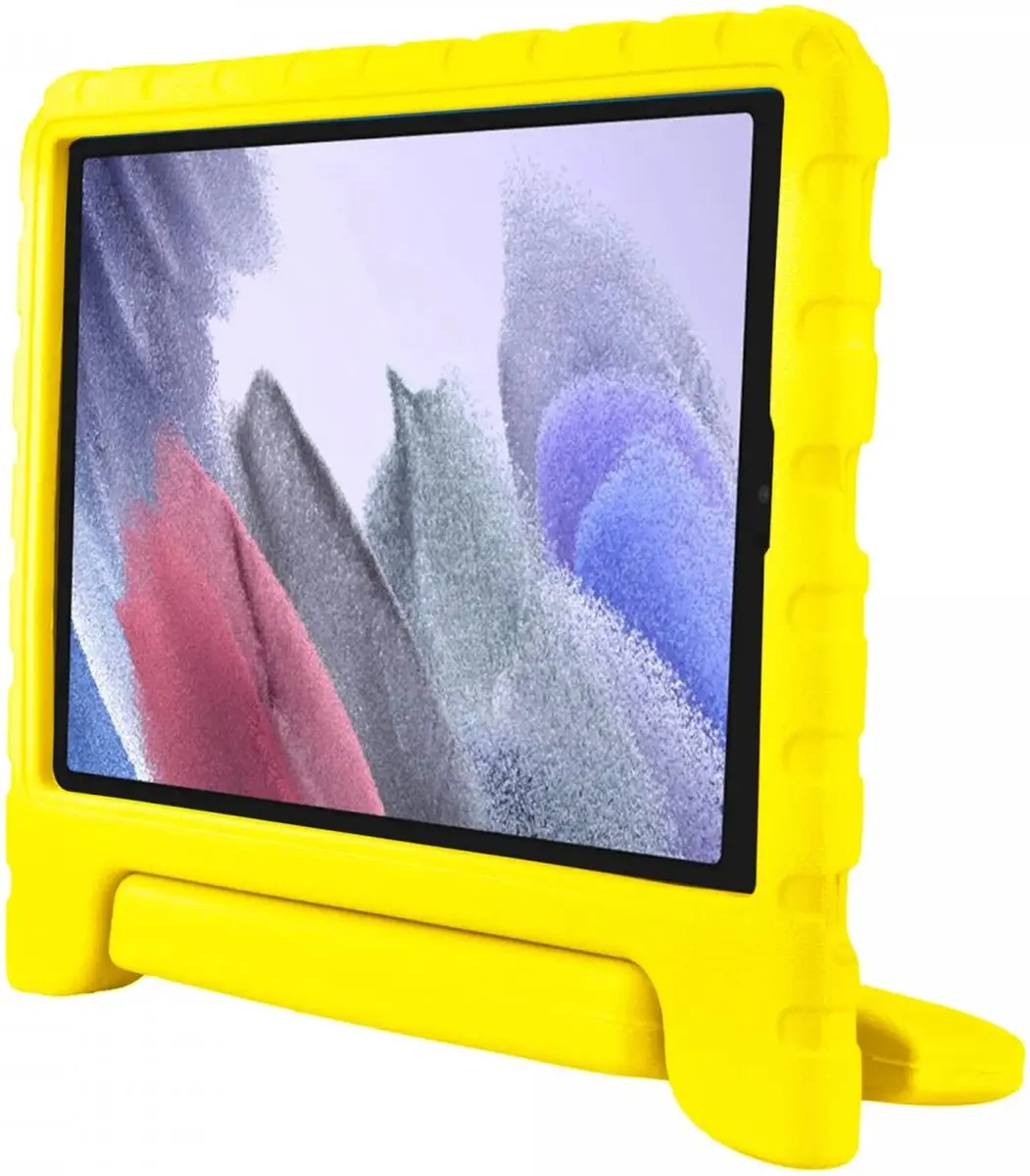 HappyCase Kinder Tablethoes Samsung Galaxy Tab A7 Lite - Geel