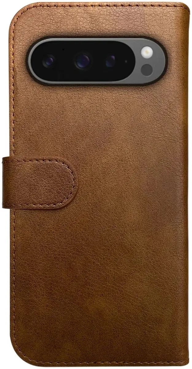 Rosso Element Wallet Book Case 188378 - 3 Pasjes - Bruin