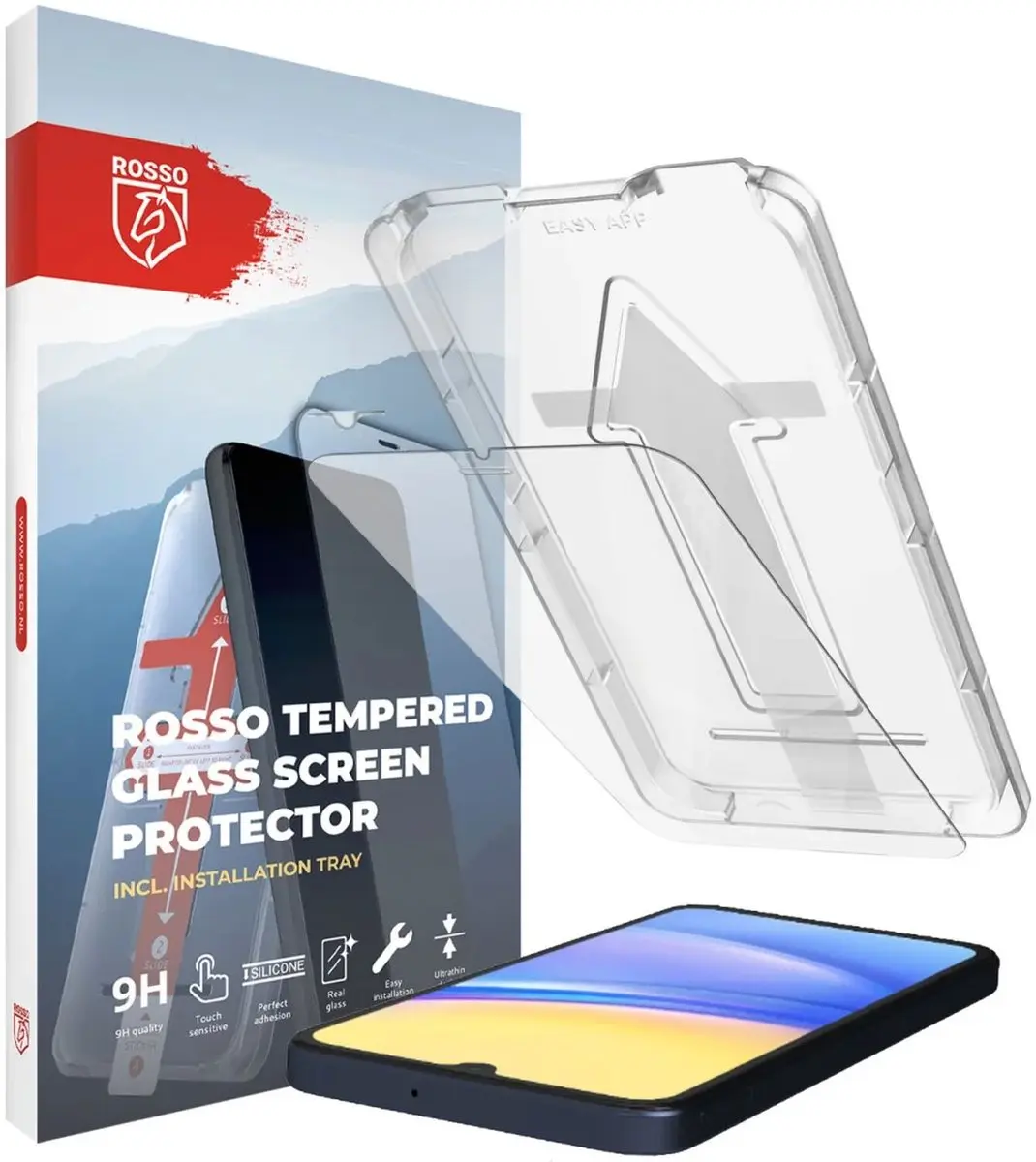 Rosso Screenprotector geschikt voor Samsung Galaxy A15