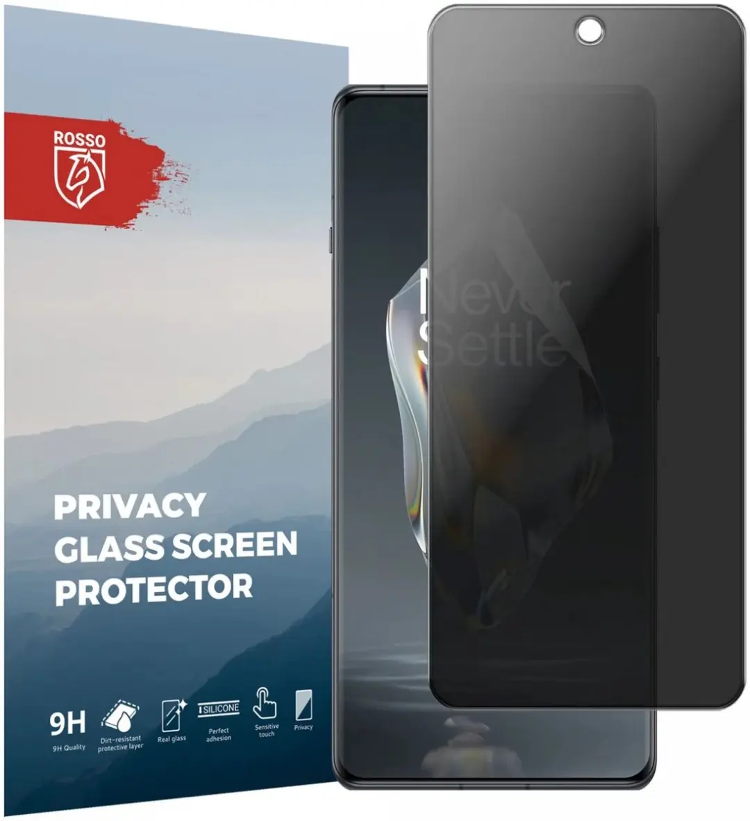Rosso Privacy Screen Protector Geschikt voor de OnePlus 12R