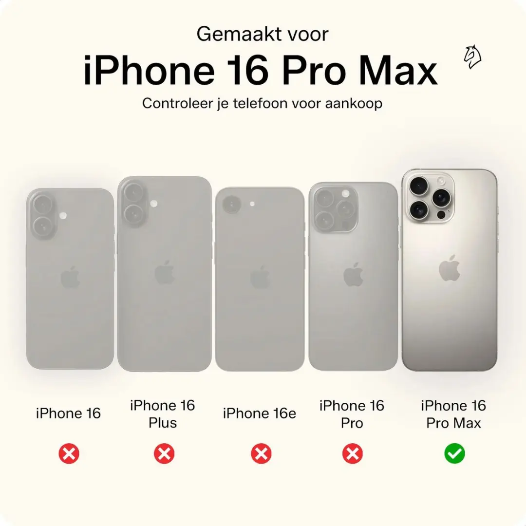 Rosso Element 193694 Hoesje iPhone 16 Pro Max - Portemonnee Blauw