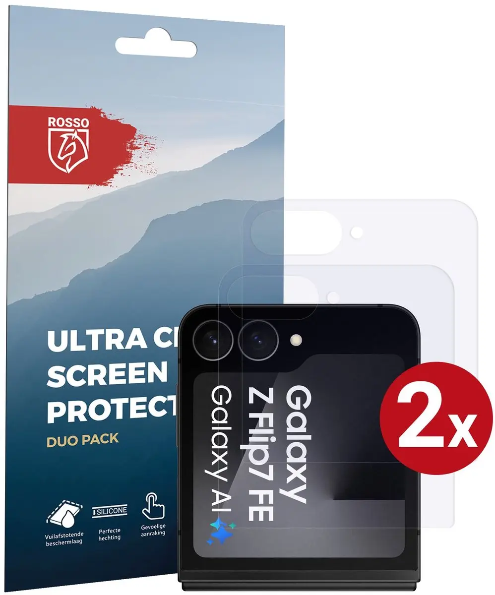 Rosso Screen Protector Geschikt voor Samsung Galaxy Z Flip 7 FE / 6