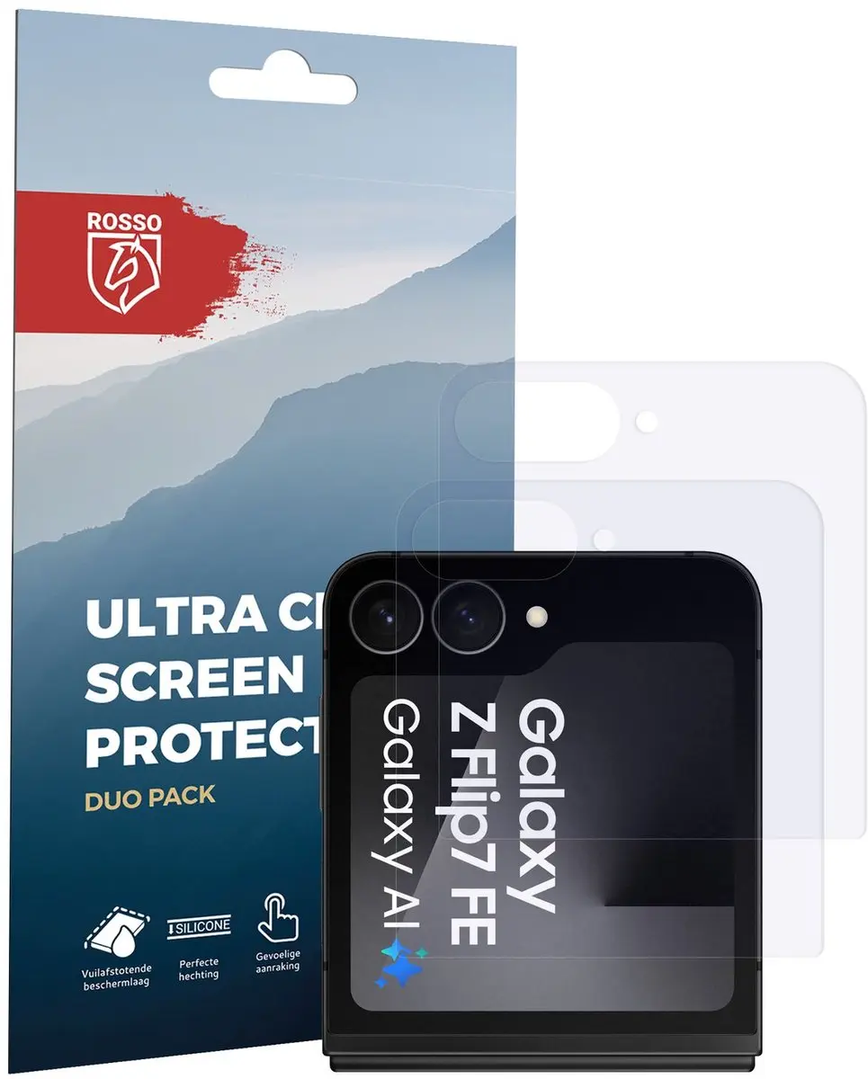Rosso Screen Protector Samsung Galaxy Z Flip 6/7 FE - 2 Stuks