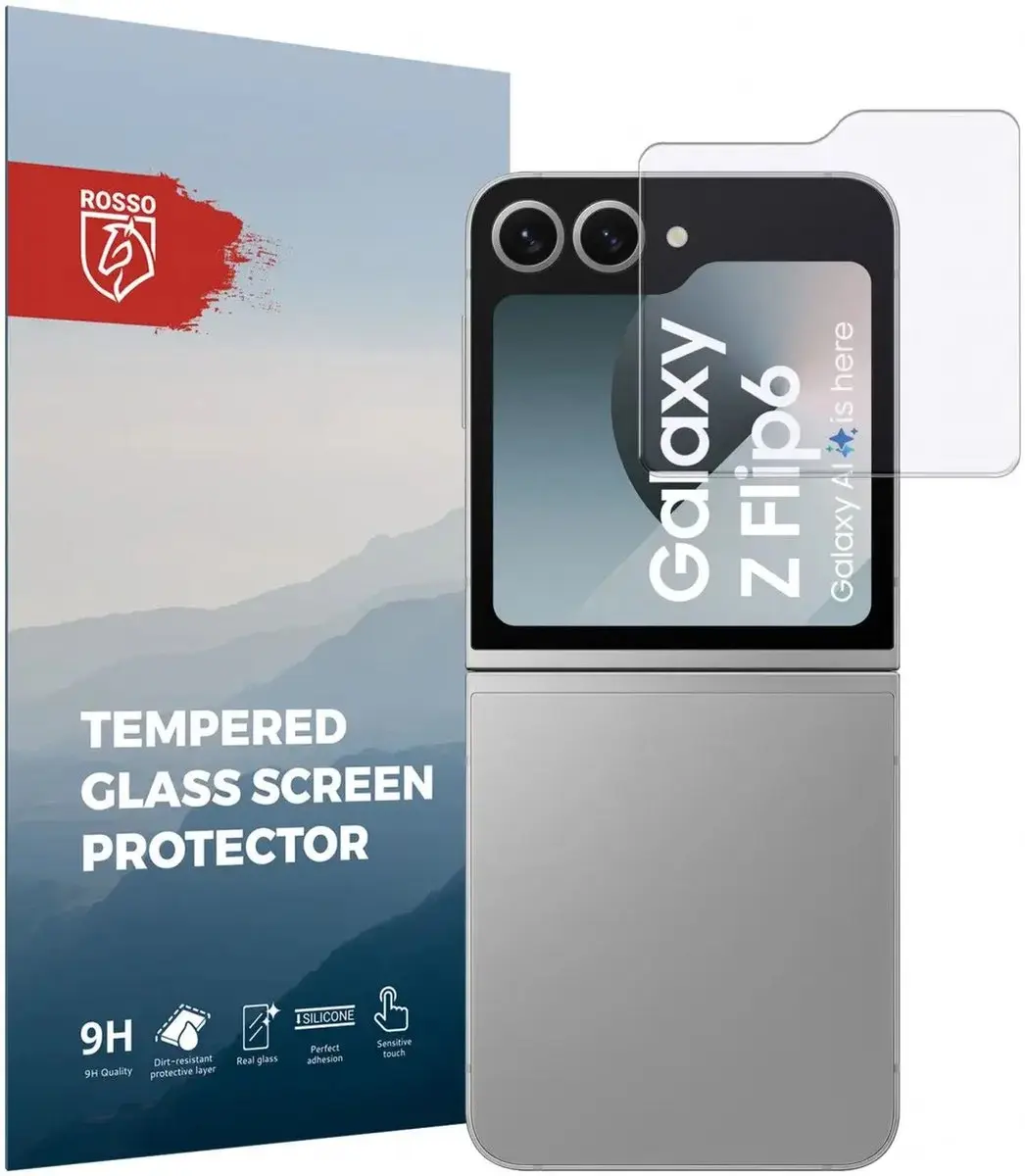 Rosso Screen Protector Achterkant Geschikt voor Samsung Galaxy Z Flip 7 FE / 6