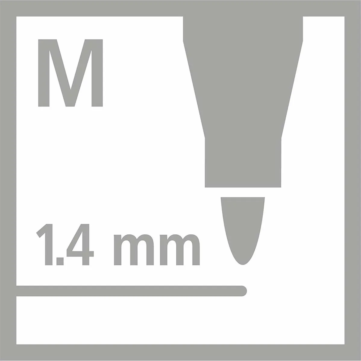 STABILO Pen 68 Metallic Viltstift - 8 Stuks - Metallic Kleuren