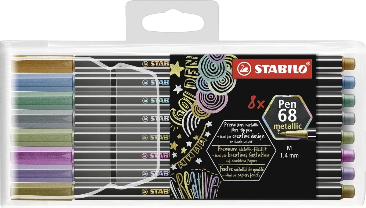STABILO Pen 68 Metallic Viltstift