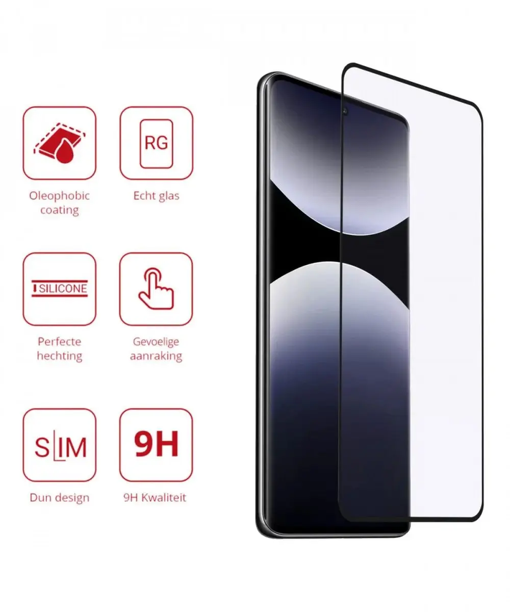 Rosso Screen Protector Xiaomi Redmi Note 14 Pro Plus - 9H Tempered Glass