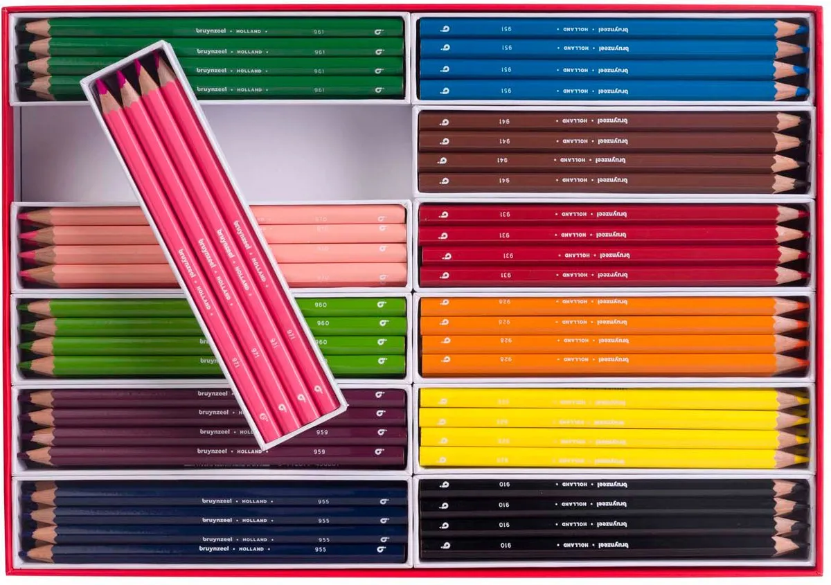 BRUYNZEEL Mega 144 Kleurpotloden Multicolor