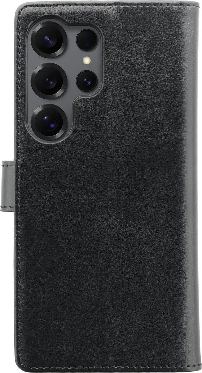 Rosso Element Wallet Book Case 203196 - Samsung Galaxy S25 Ultra - 4 Pasjes - Zwart - afbeelding 6 van 6