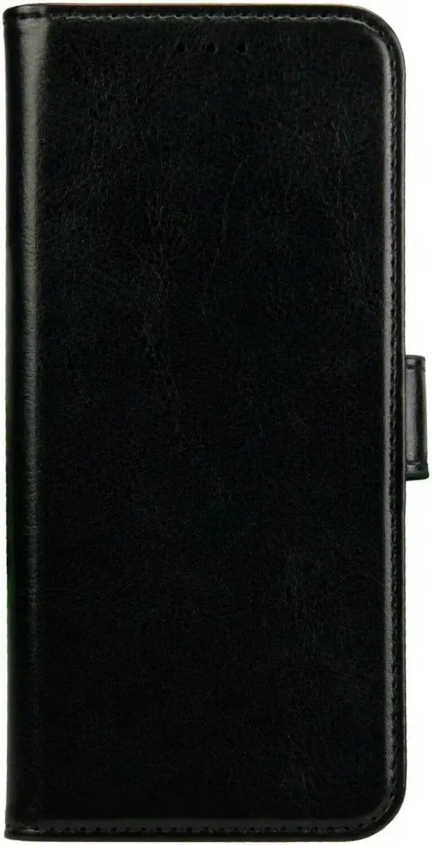 Rosso Element Wallet Book Case Moto G35 - 3 Pasjes - Zwart
