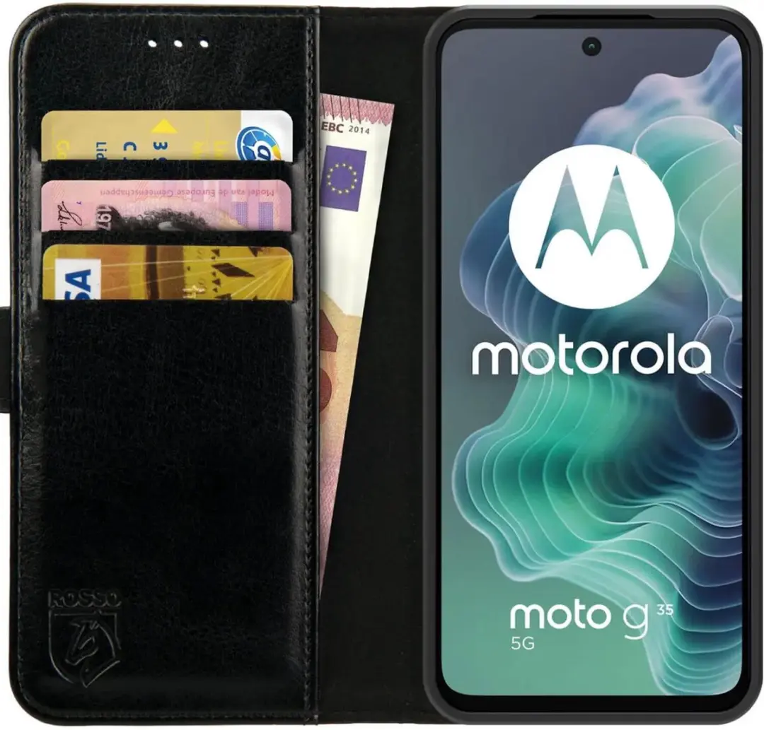 Rosso Element Geschikt voor Motorola Moto G35