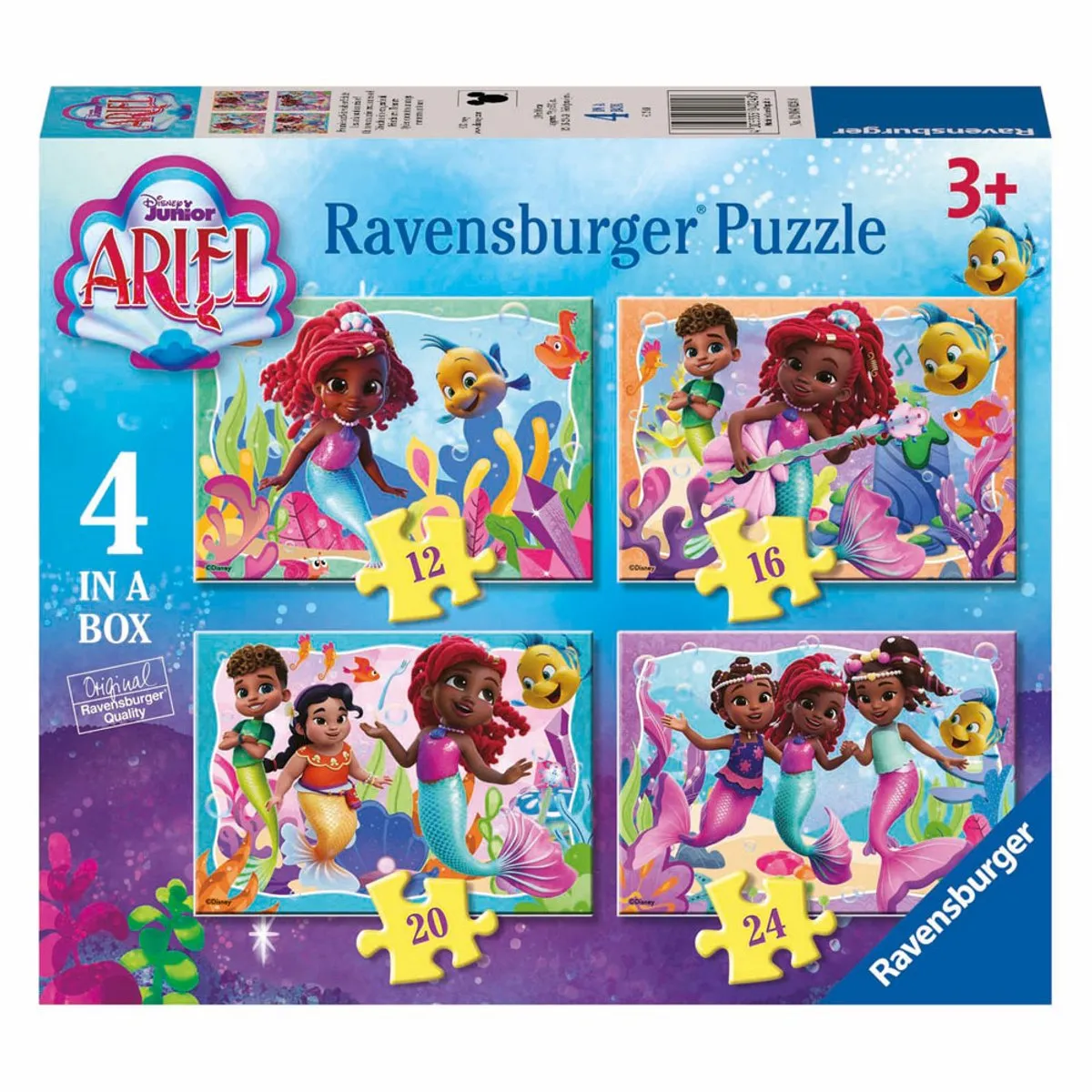Ravensburger Disney Ariel Legpuzzel - 12 t/m 24 Stuks