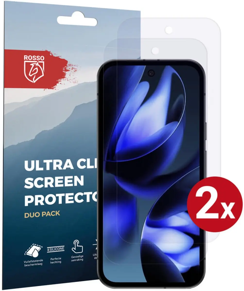 Rosso Screen Protector Geschikt voor Google Pixel 9a