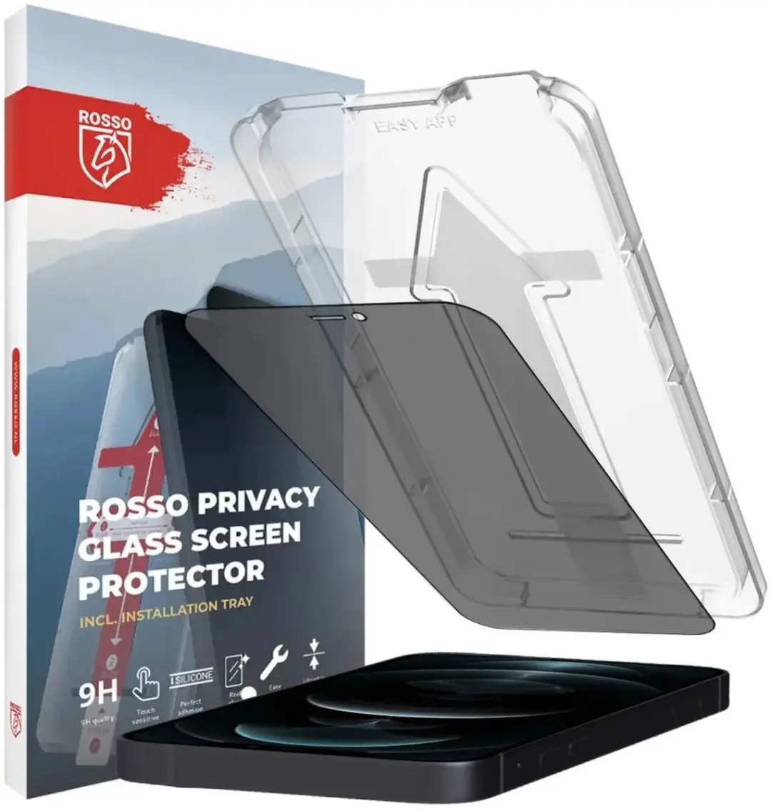 Rosso Privacy Screen Protector Geschikt voor Apple iPhone 12 Pro Max