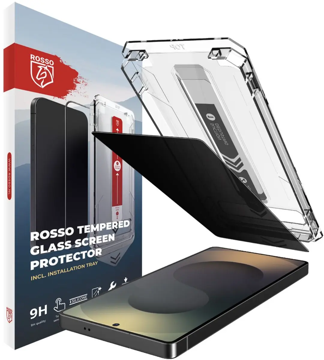 Rosso Privacy Screen Protector Geschikt voor Samsung Galaxy S25 Ultra
