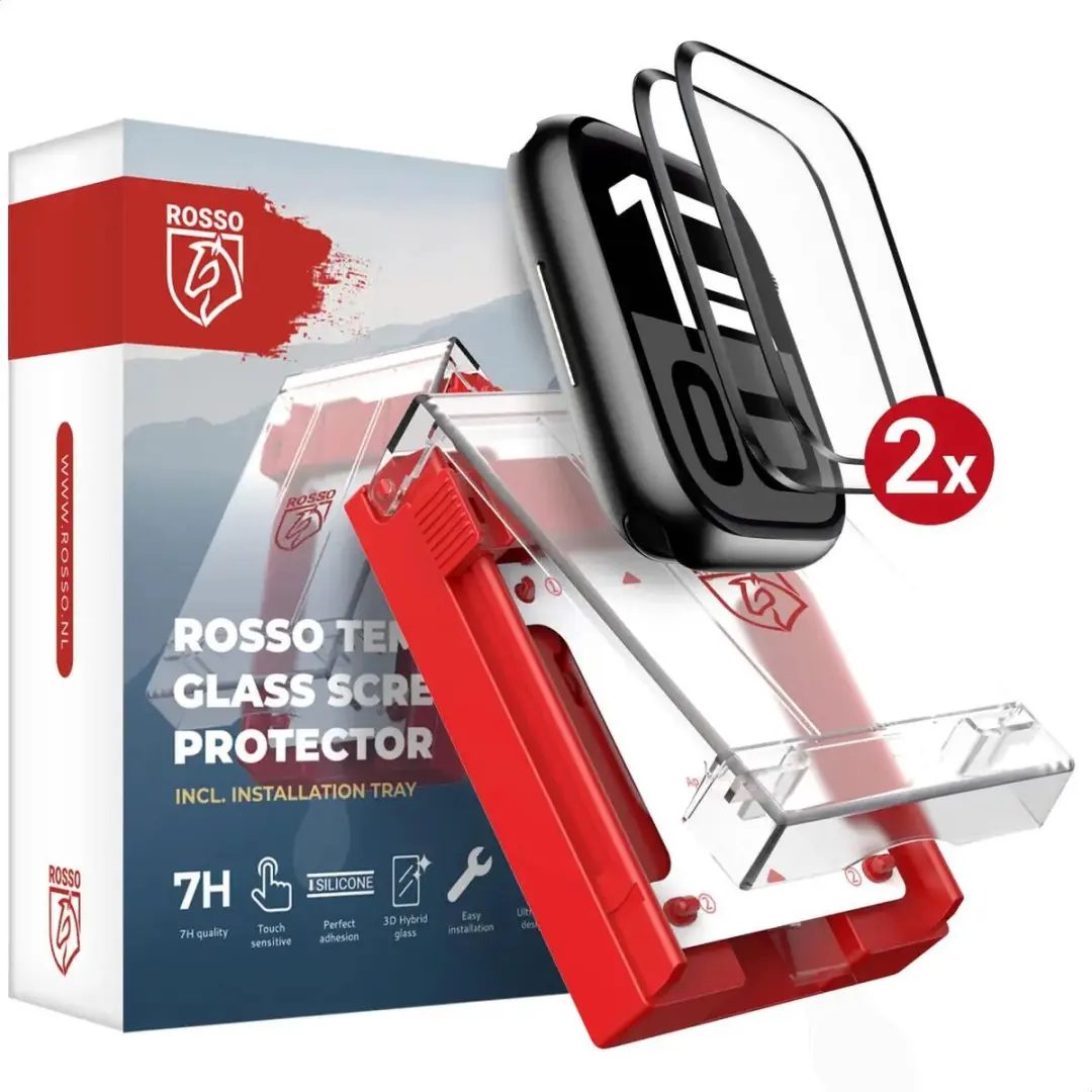 Rosso Smartwatch Protector Geschikt voor Apple Watch 11 / 10 46MM
