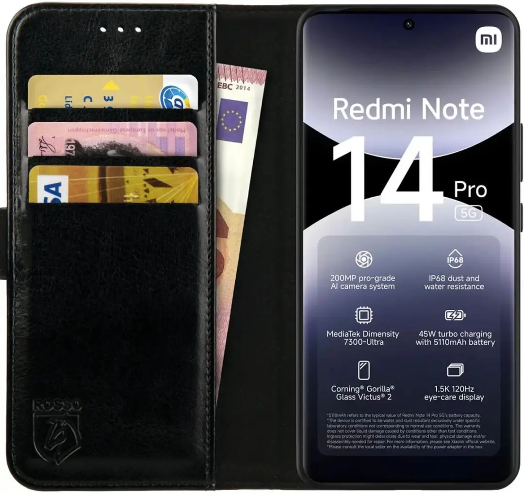 Rosso Element Geschikt voor Xiaomi Redmi Note 14 Pro 5G
