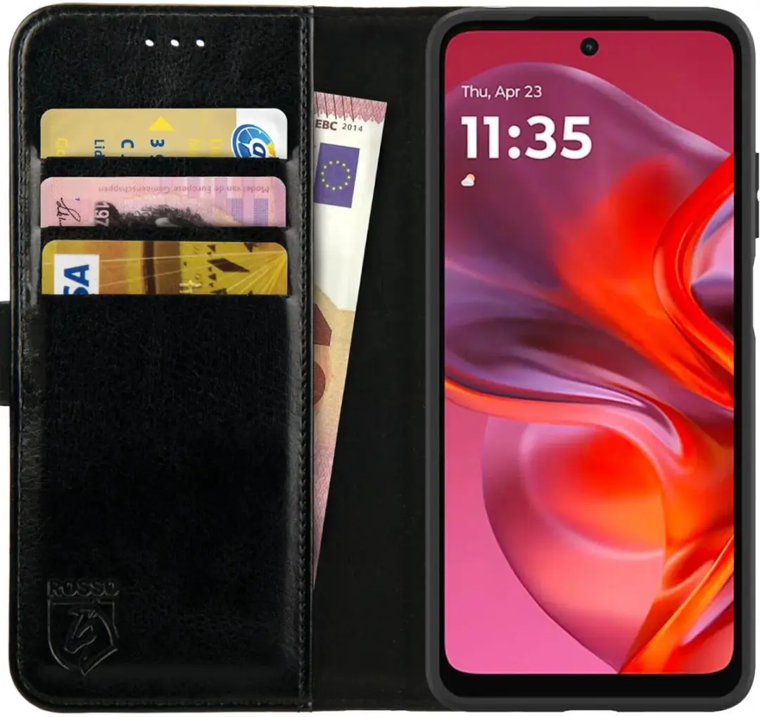 Rosso Element Geschikt voor Motorola Moto E15