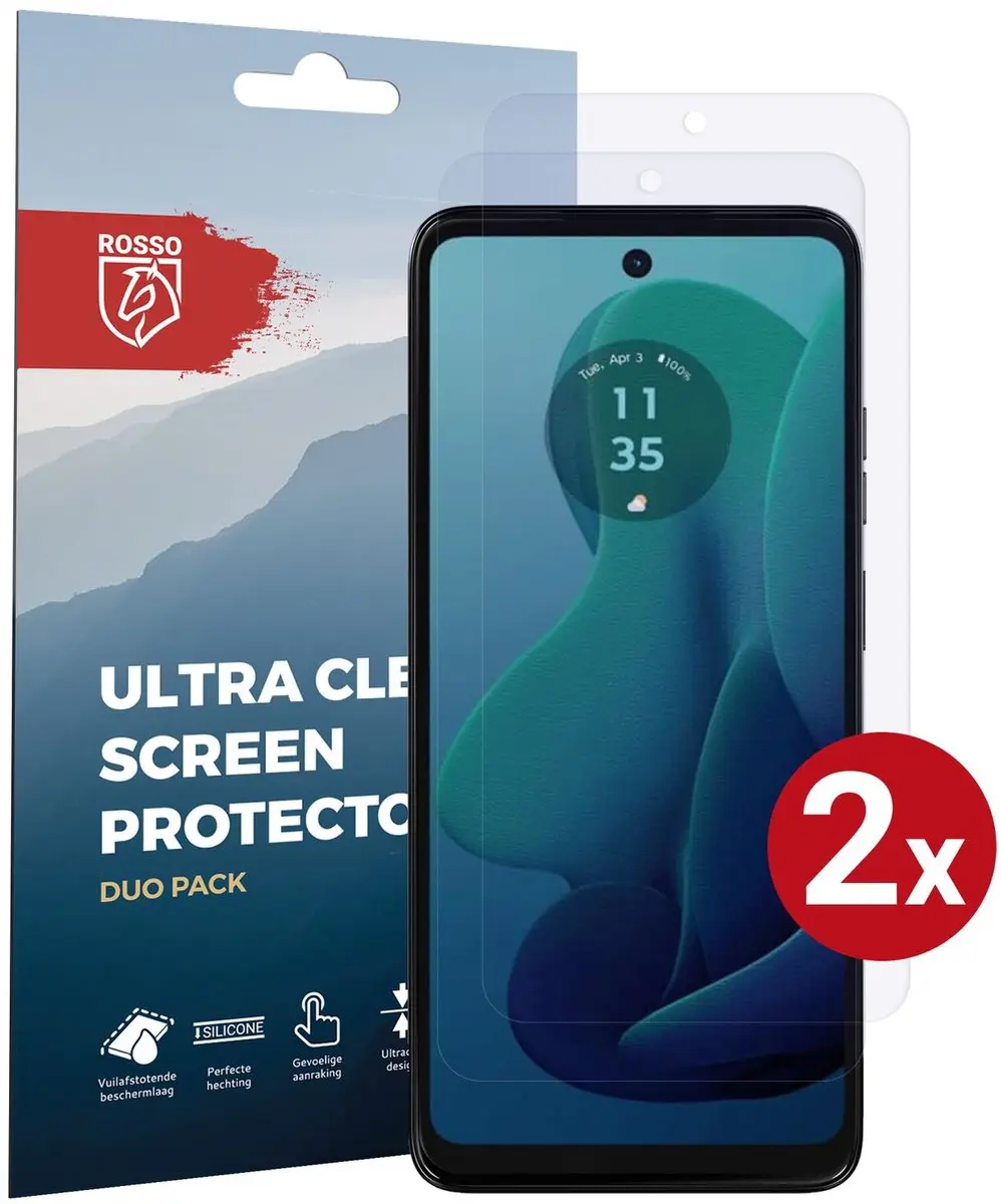 Rosso Screen Protector Geschikt voor Motorola Moto G 5G (2024)