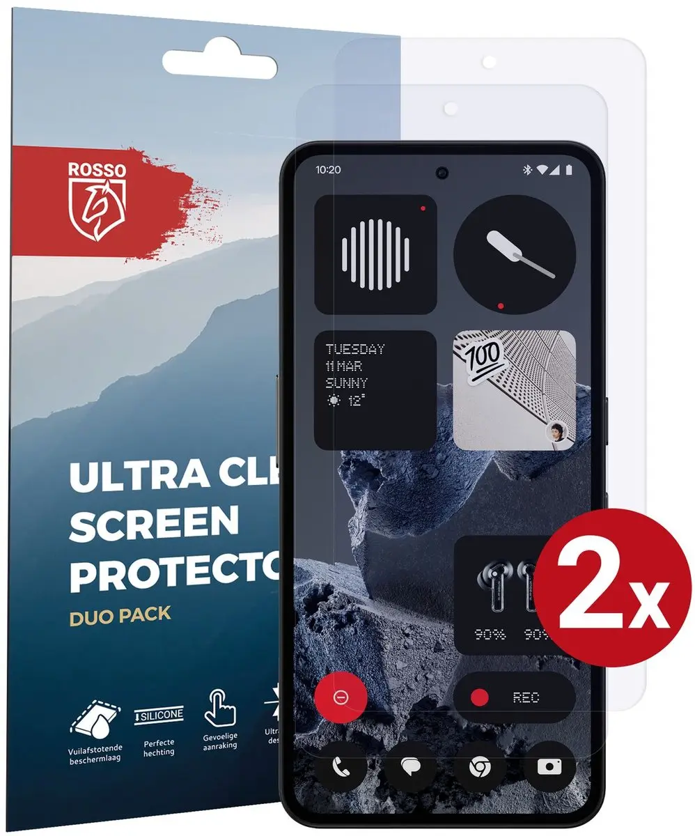 Rosso Screen Protector Geschikt voor Nothing CMF Phone 2 Pro